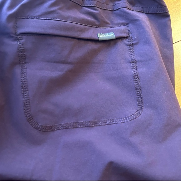 Eddie Bauer Women’s Fleece Lined Purple Pants size 14 - Picture 7 of 10